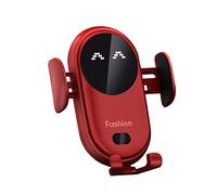 LYEAA Chargeur de voiture sans fil, capteur infrarouge universel, support de téléphone portable, 10 W, charge rapide intelligente, fixation automatique, support de téléphone de voiture