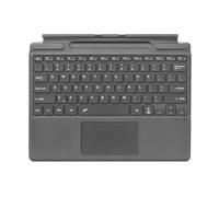 LYEAA Clavier sans Fil Compatible Bluetooth, rétroéclairage 7 Couleurs, Clavier sans Fil Fin, Rechargeable, Ultra Fin avec pavé Tactile pour Microsoft Surface Pro 8/9/10/X