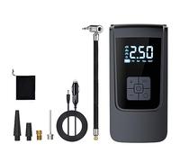 LYEAA Compresseur d'air portable intelligent 150 psi, gonfleur de pneu sans fil avec lumière LED, batterie 6000 mAh pour voiture et vélo
