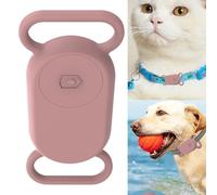 LYEAA Coque AirTag en silicone pour collier de chien et chat - Étanche - Accessoires de protection pour collier de chien - Anti-poussière - Souple - Pour Galaxy SmartTag2