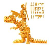 LYEAA Ensemble de Figurines d'action et de Dinosaures Titan 13, marionnettes à articulations Multiples pour 13 Figurines d'action et Dinosaures pour Enfants et Adultes, Jeu créatif et décora