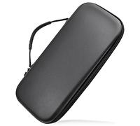 LYEAA Étui de transport en cuir pour Asus ROG Ally - Résistant aux chocs et aux chutes - Accessoires de console Asus ROG Ally (noir)