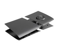 LYEAA Face Plate Couvre Couvre ABS Hard Anti-Sratch Plate de la Plaque latérale Profost Protective Affroche à l'épreuve du Coque avec évent de Refroidissement pour PS5 Pro 5