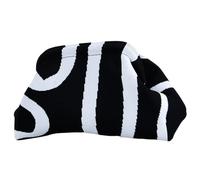 LYEAA Femmes tricot à sac d'embrayage Couleur de contraste Couleur en tricot Stripe Purse à tricot Sac tissu de pochette pour la femelle (style 14)