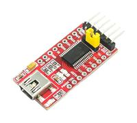 LYEAA FT232RL FT232 Pro Mini USB vers TTL 232 3,3 V 5,5 V Transfert USB vers Module de Port série TTL Mini USB vers Carte Adaptateur TTL pour (Rouge Mini)