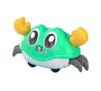 LYEAA Jouets de Crabe à inertie sans BPA, Jouets de Crabe Rampant vers l'avant, Jouets de Crabe Marchant, Conception de Dessin animé Amusante pour Enfants