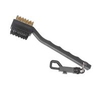 LYEAA Kit de nettoyage de rainure de poteau de Brosse de nettoyage de surface de club polyvalente Frottement de tête de poteau de double face avec porte-clés Gadgets de nettoyage pratiques