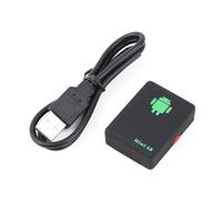 LYEAA Localisateur GPS portable étanche Mini dispositif de positionnement en temps réel pour animaux domestiques enfants Smart Finder USB alimenté par clé portefeuille localisateur de suivi