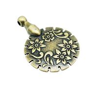 LYEAA Lot de 4 coupe-fils en métal pour point de croix - Coupe-fil - Forme ronde - Style rétro - Pour bricolage et couture