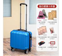 LYEAA Lot de 4 valises rigides de 45,7 cm avec sac à dos pour étudiants et adolescents, Bleu roi 45,7 cm, 550.00x360.00x170.00mm/21.65x14.17x6.69inch, Mode