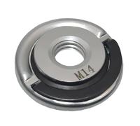 LYEAA M10 M14 5/8" -11 Filetage Meuleuse d'angle Plaque de pressage autobloquante Meuleuse d'angle à dégagement rapide Écrou de bride de serrage Mandrin de puissance Écrou de verrouillage Re