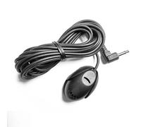 LYEAA Mini microphone externe de voiture de type pâte 3,5 mm compatible Bluetooth pour lecteur DVD, radio stéréo (3 m)