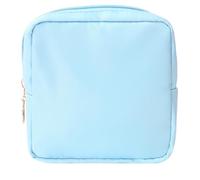 LYEAA Mini sac de rangement pour bijoux pour femmes, sac de rangement léger pour serviettes, résistant à l'usure, trousse de toilette, sac de voyage pour salle de bain, douche, bleu