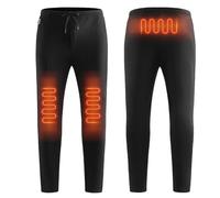 LYEAA Pantalon Chauffant d'hiver Chargement USB Pantalon Chauffant électrique Pantalon Rechargeable décontracté Pantalon Chauffant Intelligent Bas par Temps Froid