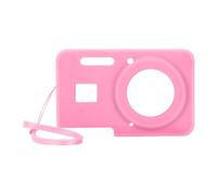 LYEAA pour Pixpro FZ55 Couvre-caméra numérique Couvre de Protection en Silicone Douce (Rose)