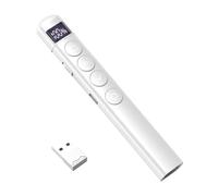 LYEAA Présentateur sans Fil 2,4 GHz, télécommande de Type C, Clicker PowerPoint Rechargeable pour l'enseignement au Bureau