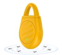 LYEAA Répulsif électronique à ultrasons pour moustiques Rechargeable Dispositif automatique de contrôle des moustiques Pendentif anti-moustique pour enfants Adultes Camping en plein air
