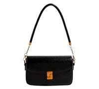 LYEAA Sac à bandoulière de capacité pour femme Sac à bandoulière carré élégant en PU Sac fourre-tout de travail Mode Rétro Classique Sac à main avec bandoulière réglable pour une utilisatio