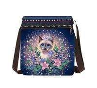 LYEAA Sac à bandoulière pour peinture diamant pour le travail, le shopping, l'art 5D, sacs à main