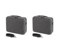 LYEAA Sac de rangement portable de voyage pour DJI Neo Drone Lunettes N3 et batterie Box Case, Gris 2 pièces., Rétro