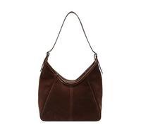 LYEAA Sac fourre-tout en cuir suédé avec fermeture éclair, sacs à main Hobo Slouch, sacs à bandoulière pour femme, sacs Hobos rétro en daim pour l'école, le travail universitaire