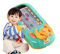 LYEAA Steerjoy simulateur de Conduite Conduite Course Voiture simulateur Jouet avec Son éducatif électrique Jeu de Table interactif Volant Jouet