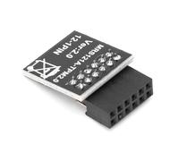 LYEAA TPM 2.0 Trusted Platform Module LPC-12PIN Carte mère Module SATA Pièces de rechange pour carte mère Gigabyte Win11