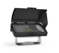 Lyeiaa Pare-soleil pour Garmin Striker Vivid 7cv/7sv & Garmin Striker 7cv/7sv Fish Finder, ABS Protection d'écran anti-éblouissement, pliable contre les intempéries et le soleil