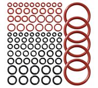 Lyeteung 85 Pièces Kit de Joints Toriques Machines à Café, Soupape de Support O-rings Silicone, Compatible avec Philips Saeco Spidem Gaggia
