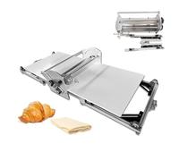 LYFDPN Laminoir à pâte, laminoir à pâte Professionnel, laminoir de Table en Acier Inoxydable à épaisseur réglable pour Croissants, Fondant, Pizza