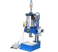 LYFDPN Presse à poinçonner pneumatique, Pression de 440lb/200kg, poinçonneuse à Trous verticaux - Presse à poinçonner pneumatique Industrielle Robuste