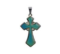 LYFHJD 5pcs / réglage de la température contrôlée Couleur Cœur Dolphin Butterfly Face Cross Pendeur