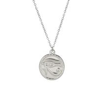 LYFHJD Collier Pendentif œil d'horus Ra pour Femmes, en Acier Inoxydable, Couleur Or, chaîne épaisse, amulette de l'egypte Ancienne, Bijoux, Cadeau, Accessoires de Mode, Cadeau créatif,