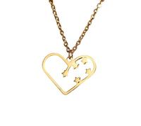 LYFHJD Nouveaux Colliers en Acier Inoxydable 2025, cœurs Mignons, Symbole de l'infini, pendentifs à la Mode, chaînes Ras du Cou pour Femmes, Bijoux Tendance, Bien avec pour Vous, Bijoux,