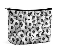 Lyfthologen Fortune Daruma Trousse de toilette portable avec fermeture éclair pour un usage quotidien, voyage, Ballon de football, One Size