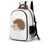 Lyfthologen Sac à dos amusant Corgi avec poches pour randonnée, camping, voyage, Hérisson, One Size