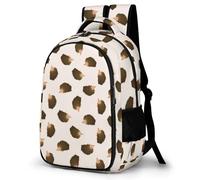 Lyfthologen Sac à dos avec poches pour randonnée, camping, voyage, Adorable hérisson., One Size
