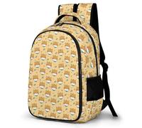 Lyfthologen Sac à dos Corgi avec poches pour randonnée, camping, voyage, Mignon Shiba Inu., One Size
