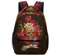 Lyfthologen Sac à dos décontracté en tissu Oxford durable, sac à dos de golf pour garçons, filles, voyage, sport, Day of the Dead, One Size