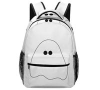 Lyfthologen Sac à dos décontracté en tissu Oxford durable, sac à dos mignon pour garçons et filles, voyage, sport, Fantôme., One Size