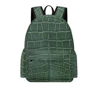 Lyfthologen Sac à dos mignon en forme d'âne, sac à dos décontracté pour l'extérieur, le sport, les voyages, Peau d'alligator, 42 x 30 x 15 cm