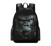 Lyfthologen Sac à dos motif constellations phosphorescentes, sac à dos décontracté pour l'extérieur, le sport, les voyages, Gorilla, 42 x 30 x 15 cm