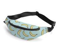 Lyfthologen Sac banane mexicain Dia De Muertos - Sac banane réglable pour course à pied, marche, randonnée, Banane jaune., 36*15cm