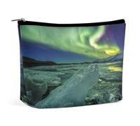 Lyfthologen Trousse de toilette portable avec fermeture éclair pour un usage quotidien, voyage, Belles lumières du Nord., One Size