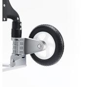 LYGBDSS Diable Support Composants Transport Pliable Accessoires Roues Caoutchouc Diable Pliant Pièces Plateau RoulantRoues Chariot Pièces de Rechange pour Diables Monte-escaliers endommagés,e