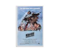 LYGHDBN Poster The Empire Strikes Back sur toile - Décoration murale vintage - Art esthétique - Décoration pour salon, chambre à coucher - 60 x 90 cm - Style 1 - Sans cadre
