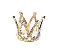 Lygu, couronne de bébé, accessoire de photographie, bandeau, mini décoration pour nouveau-né, fille, princesse, doré, argenté, fête d'anniversaire, diadème - Couleur 1#