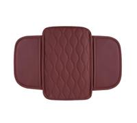 LYHCM Housse D’accoudoir de Voiture pour Ford Fiesta Mk5 Mk6 Mk7 St Granada II Limousine, Accoudoir Housses D'Accoudoirs Pad Console Centrale Couvercle Coussin Accessoires,Red