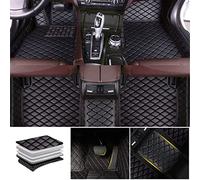 LYHCM Tapis de Sol Voiture pour Peugeot 3008 2017 2018 2019 2020 2021 2022 2023 2024 2025, Imperméable Antidérapant Coussinets Pieds Moquettes Couvertur Protection Complète Moquette,A