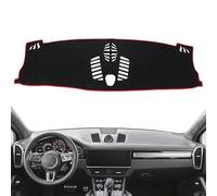 LYHH Caches pour Tableaux de Bord pour Porsche Cayenne 958 2018-2022 GTS Turbo S, Antidérapant Anti-Exposition Couverture de Tableau de Bbord, Protecteur de Tapis de Tableau de Bord